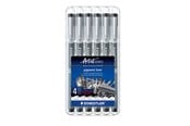 Skriv- och ritverktyg - Staedtler Fineliner pigment liner black 6pcs - 308 SB6P