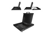 KVM switch - StarTech.com Rackmount KVM Console - Single-Port with 17" LCD Monitor - KVM console - 17" - RKCONS1701