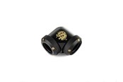 DIY vattenkylning - Bitspower Multi-Link Adapter 90-Degree - Carbon Black (Hard Tube) - BP-CBE90DML