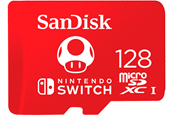 Flashram & USB Flash Drives - SANDISK Nintendo Switch microSD - 100MB/s - 128GB - Mario edition - SDSQXAO-128G-GNCZN