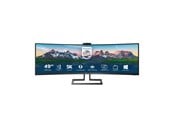Skärm - 49" Philips Brilliance P-line 499P9H - 5120x1440 - 60Hz - VA - 90W USB-C - KVM switch - 499P9H/00