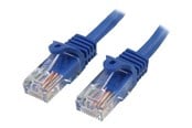 Nätverkskabel - StarTech.com 7m Blue Cat5e / Cat 5 Snagless Ethernet Patch Cable 7 m - patch cable - 7 m - blue - Blå - 7m - 45PAT7MBL