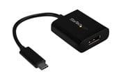 Displaykabel - StarTech.com USB C to DisplayPort Adapter - USB Type-C to DP Adapter - 4K - external video adapter - black - CDP2DP