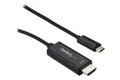 Displaykabel - StarTech.com 3 m (10 ft.) USB-C to HDMI Cable - 4K at 60Hz - Black - external video adapter - VL100 - black - CDP2HD3MBNL