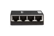 Switch - Black Box LGB300 Series Gigabit Ethernet (1000-Mbps) Switch - (4) 10/100/1000-Mbps Copper RJ45 220V AC-Power - LGB304AE