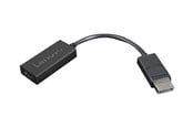 Displaykabel - Lenovo video / audio adaptor - DisplayPort / HDMI - 22.5 cm - 4X90R61023