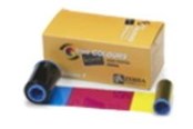 Skrivartillbehör-bläck-toner - Zebra ZC300 RIBB COLOR1/2YMCKO 400IMGSUPL - 800300-370EM