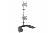 Monitorfäste - StarTech.com Vertical Dual Monitor Stand for up to 27" Monitors - Aluminium - Stand - ARMDUOVS