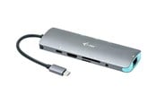 Dockning - I-Tec USB-C Metal Nano Docking Station - USB-C 3.1 - 100W PD - 1GBE - C31NANODOCKLANPD