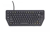 Tangentbord - Gamber-Johnson LLC iKey Mobile Backlit Keyboard with Force Sensing Resistor - Tangentbord - Engelska (US) - Svart - 7300-0171
