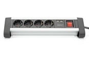 Strömkabel (extern) - DIGITUS 4-way Office Power Strip - DA-70614