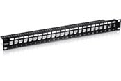Nätverks tillbehör - TRENDnet TC-KP24S 24-Port Blank Keystone Shielded 1U Patch Panel - TC-KP24S