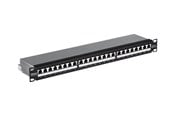 Nätverks tillbehör - TRENDnet TC-P24C6AS 24-port Cat6A Shielded 1U Patch Panel - TC-P24C6AS