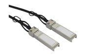 Nätverkskabel - StarTech.com MSA Comp. SFP+ Direct-Attach Twinax Cable - 0.5 m (1.6 ft.) - 10GBase direct attach cable - 50 cm - black - Svart - 0.5m - SFP10GPC05M