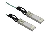Nätverkskabel - StarTech.com Cisco SFP-10G-AOC5M Comp. SFP+ AOC Fiber Cable - 5 m (16.4 ft) - 10GBase direct attach cable - 5 m - black - Svart - 5m - SFP10GAOC5M