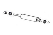 Skrivare tillbehör - Zebra KIT PLATEN ROLLER ZT510 - P1083347-012