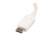 Displaykabel - StarTech.com USB-C to HDMI Adapter with Power Delivery - 4K 60Hz UHD- White - USB 3.1 Type C Video Converter for HDMI Monitors and Displays - external video adapter - white - CDP2HDUCPW