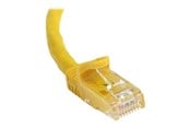 Nätverkskabel - StarTech.com 5m Yellow Cat6 / Cat 6 Snagless Ethernet Patch Cable 5 m - network cable - 5 m - yellow - Gul - 5m - N6PATC5MYL
