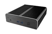 Chassi - Akasa Newton S7D Fanless - ultra small form factor - UCFF - Chassi - Ultra small form factor - Svart - A-NUC38-M1B