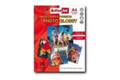 Skrivartillbehör-bläck-toner - ActiveJet Papier blyszczacy Activejet AP4-180G20 (A4 20 szt - AP4-180G20