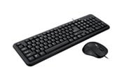 Tangentbord - iBOX OFFICE KIT II - keyboard and mouse set - black - Tastatur & Mus set - Svart - IKMOC2005070U