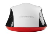 Mus - MODECOM MC-WM9.1 - Mouse - Optic - 4 knappar - Vit - M-MC-0WM9.1-200