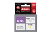 Skrivartillbehör-bläck-toner - ActiveJet Tusz Activejet AB-123YN (zamiennik Brother LC123Y/ - AB-123YN