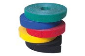 Kabel sleeve - LogiLink - Cable Strap Velcro Tape 4m yellow - KAB0051