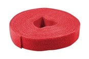 Kabel sleeve - LogiLink - Cable Strap Velcro Tape 4m red - KAB0052