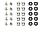 Rack chassis - Gembird 19A-FSET-01 19'' rack mounting set (bolt nut washer) (10-Pack) - 19A-FSET-01