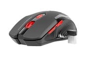 Mus - Tracer Battle Heroes Airman - mouse - RF - Mouse - Optic - 6 knappar - Röd - TRAMYS44241