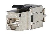 Nätverks tillbehör - Solarix SXKJ-5E-STP-BK-NA - modular insert - SXKJ-5E-STP-BK-NA