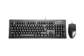 Tangentbord - A4Tech KM-72620D - Tastatur & Mus set - Engelska (US) - Svart - A4TKLA43774