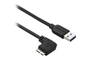 USB-kabel - StarTech.com 3ft Slim Left-Angle Micro USB 3.0 Cable - M/M - USB 3.1 Gen 1 - USB cable - 1 m - USB3AU1MLS