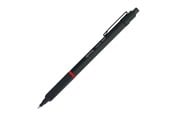Skriv- och ritverktyg - Rotring rOtring Rapid Pro Infällbar kulspetspenna Teknisk ritpenna | Medelhög punkt | Blått bläck | Svart helmetallkropp - 1904292