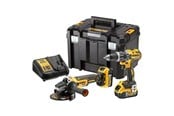 Verktyg - Dewalt 18V XR Brushless Twin Kit - 2 x 5Ah - DCK2080P2T-QW