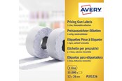 Papper, Fotopapper & Etiketter - Avery vita avtagbara prisetiketter, 26 x 12 mm, Avtagbara - PLR1226