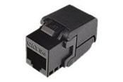 Nätverks tillbehör - Solarix keystone jack - SXKJ-5E-UTP-BK-SA