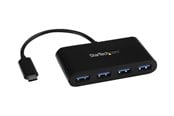 USB Hub - StarTech.com USB 3.0 Hub 4 Port USB Hub - USB 3.0 - 4 porte - Svart - HB30C4AB
