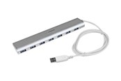 USB Hub - StarTech.com USB 3.0 Hub Compact 7 ports USB Hub - USB 3.2 - 7 porte - Silver - ST73007UA