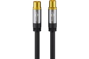 Antennkabel - Pro Premium Antenna cable (IEC female/male) 135 dB - 1m - 4040849703461