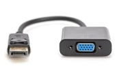 Displaykabel - DIGITUS DisplayPort to D-Sub Adapter Cable - 0.15m - AK-340403-001-S