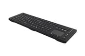 Tangentbord - Deltaco Wireless Keyboard with touchpad silicone. - Tangentbord - Nordisk - Svart - ST-WIKB006