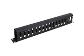 Nätverks tillbehör - Deltaco 19" 1U Metal Cable Management with 16 hole - SP-3671-1U
