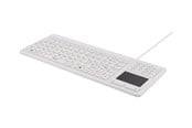 Tangentbord - Deltaco TB-506 - Tangentbord - Nordisk - Vit - ST-IKB888-WH