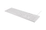Tangentbord - Deltaco TB-505 - Tangentbord - Nordisk - Vit - ST-IKB002-WH