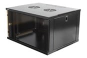 Rack chassis - Deltaco 19-5406B - 6U Wall-Mount Rack Cabinet - 19-5406B