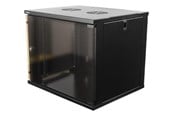 Rack chassis - Deltaco 19-5409B - 9U - Wall Mount Rack Cabinet - 19-5409B
