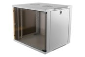 Rack chassis - Deltaco 19-5409W - 9U - Wall Mount Rack Cabinet (with Glass Door) - 19-5409W