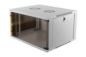 Rack chassis - Deltaco 19-5406W - 6U - Wall Mount Rack Cabinet - 19-5406W